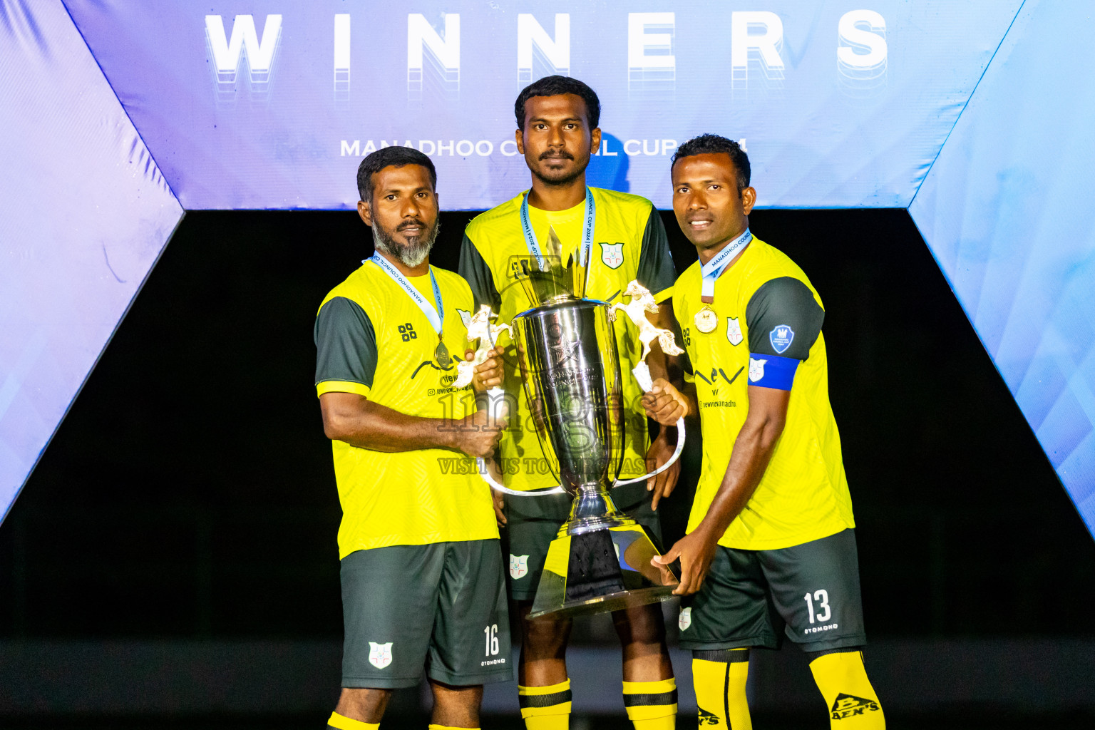 JT Sports vs Kanmathi Juniors from Final of Manadhoo Council Cup 2024 in N Manadhoo Maldives on Tuesday, 27th February 2023. Photos: Nausham Waheed / images.mv