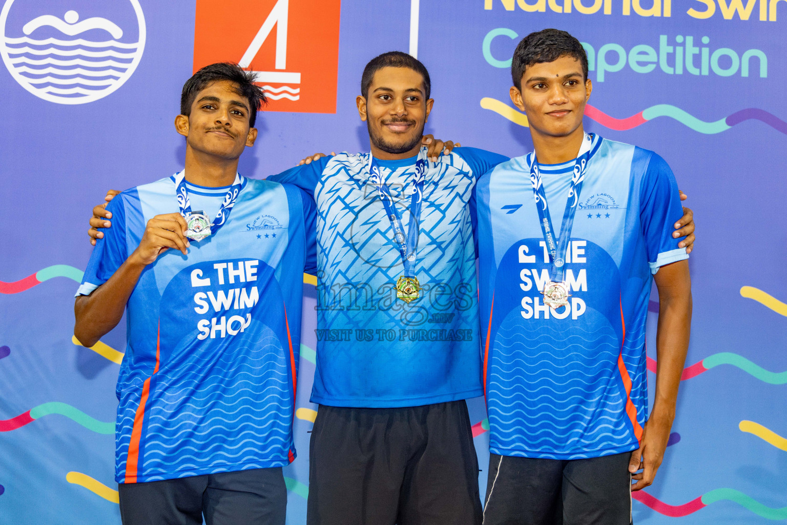 Day 5 of National Swimming Competition 2024 held in Hulhumale', Maldives on Tuesday, 17th December 2024. Photos: Hassan Simah / images.mv