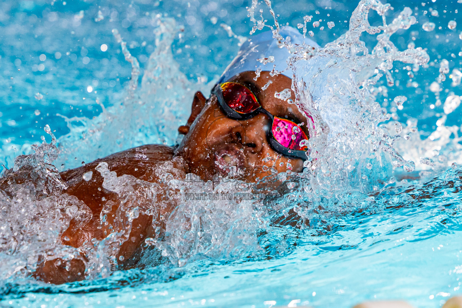 Day 1 of National Swimming Competition 2024 held in Hulhumale', Maldives on Friday, 13th December 2024. Photos: Nausham Waheed / images.mv