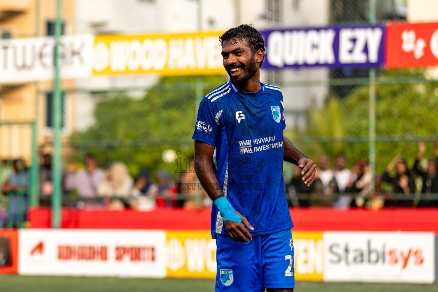 AA. Ukulhas VS AA. Mathiveri in Day 7 of Golden Futsal Challenge 2025 was held on Saturday, 11th January 2025, in Hulhumale', Maldives 
Photos: Hassan Simah / images.mv
