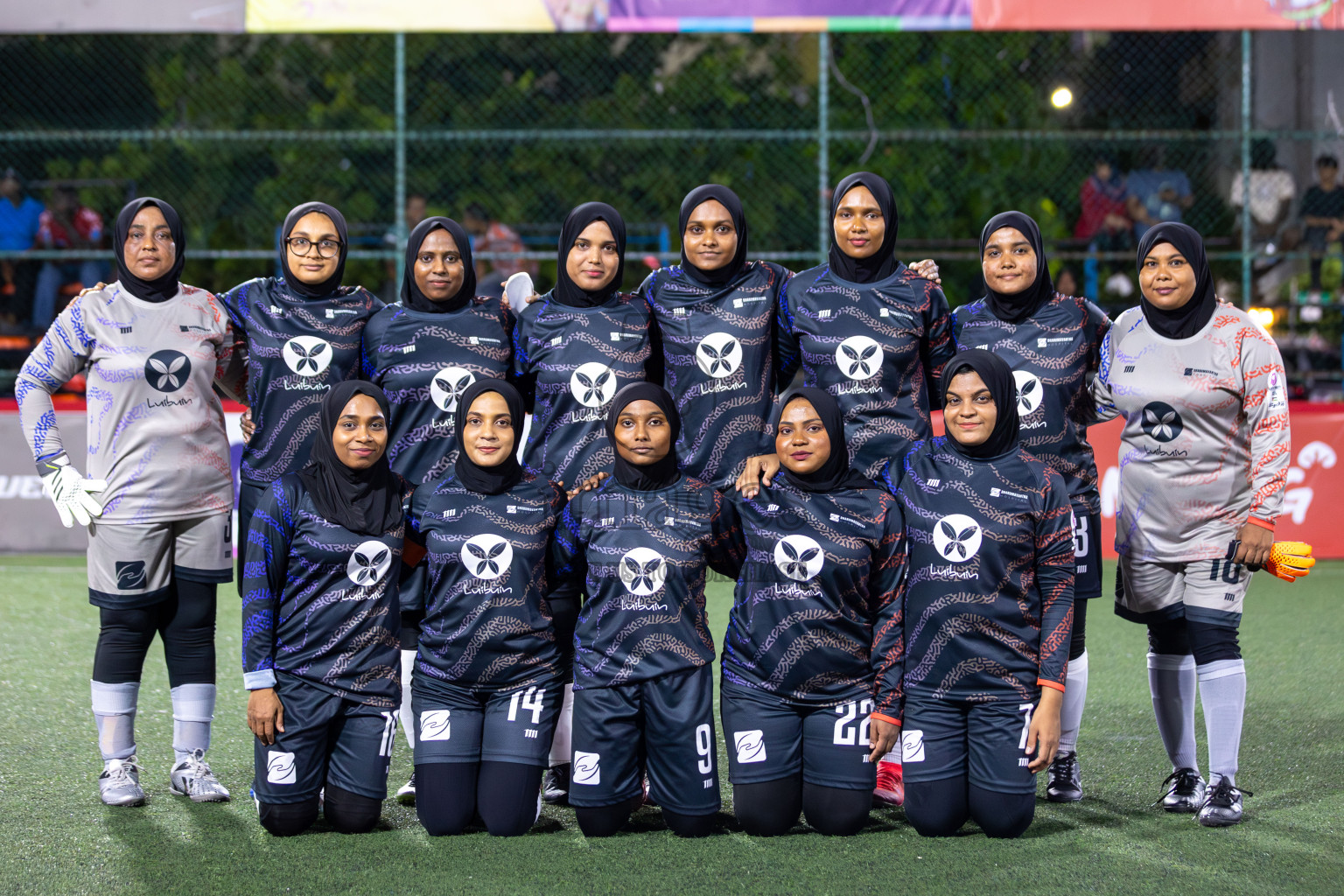 POLICE CLUB vs TEAM DHARUMAVANTHA in Eighteen Thirty 2024 held in Rehendi Futsal Ground, Hulhumale', Maldives on Monday, 9th September 2024. Photos: Mohamed Mahfooz Moosa / images.mv