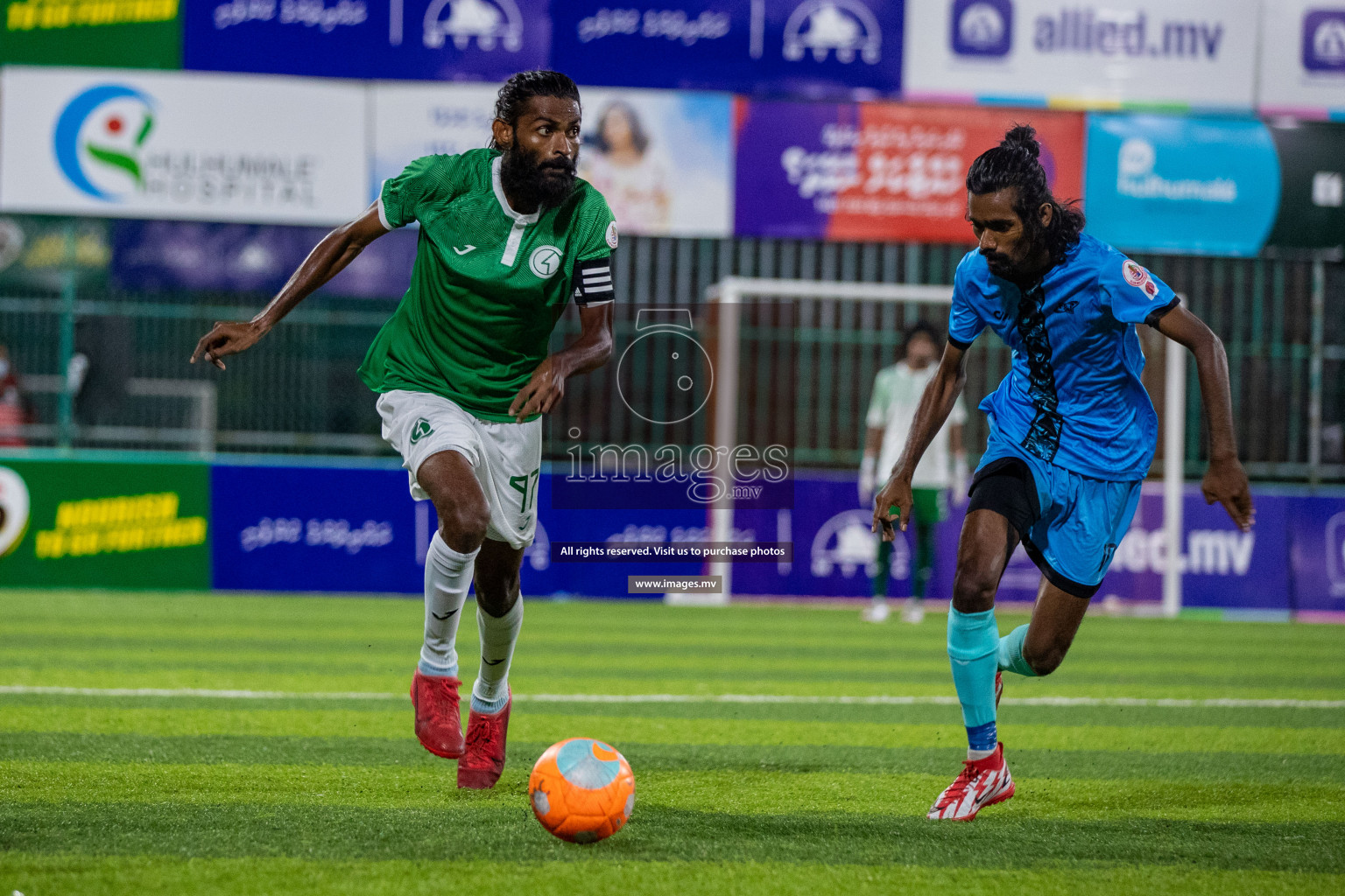 Team FSM vs Club HDC in the Quarter Finals of Club Maldives 2021 held at Hulhumale;, on 12th December 2021 Photos: Ismail Thoriq / images.mv