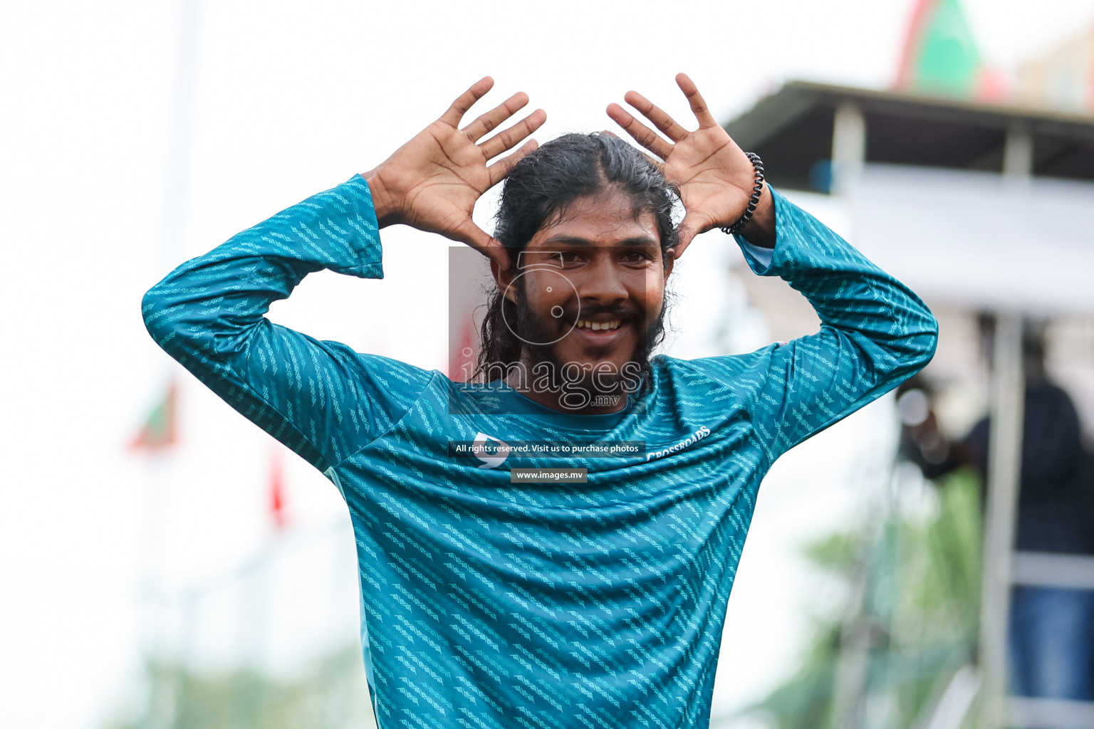 Club AVSEC vs Crossroads Maldives in Club Maldives Cup 2023 held in Hulhumale, Maldives, on Monday, 24th July 2023 Photos: Nausham Waheed/ images.mv