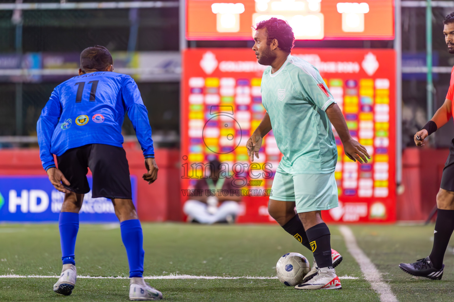 B Kendhoo vs B Thulhaadhoo in Day 21 of Golden Futsal Challenge 2024 was held on Sunday , 4th February 2024 in Hulhumale', Maldives
Photos: Ismail Thoriq / images.mv