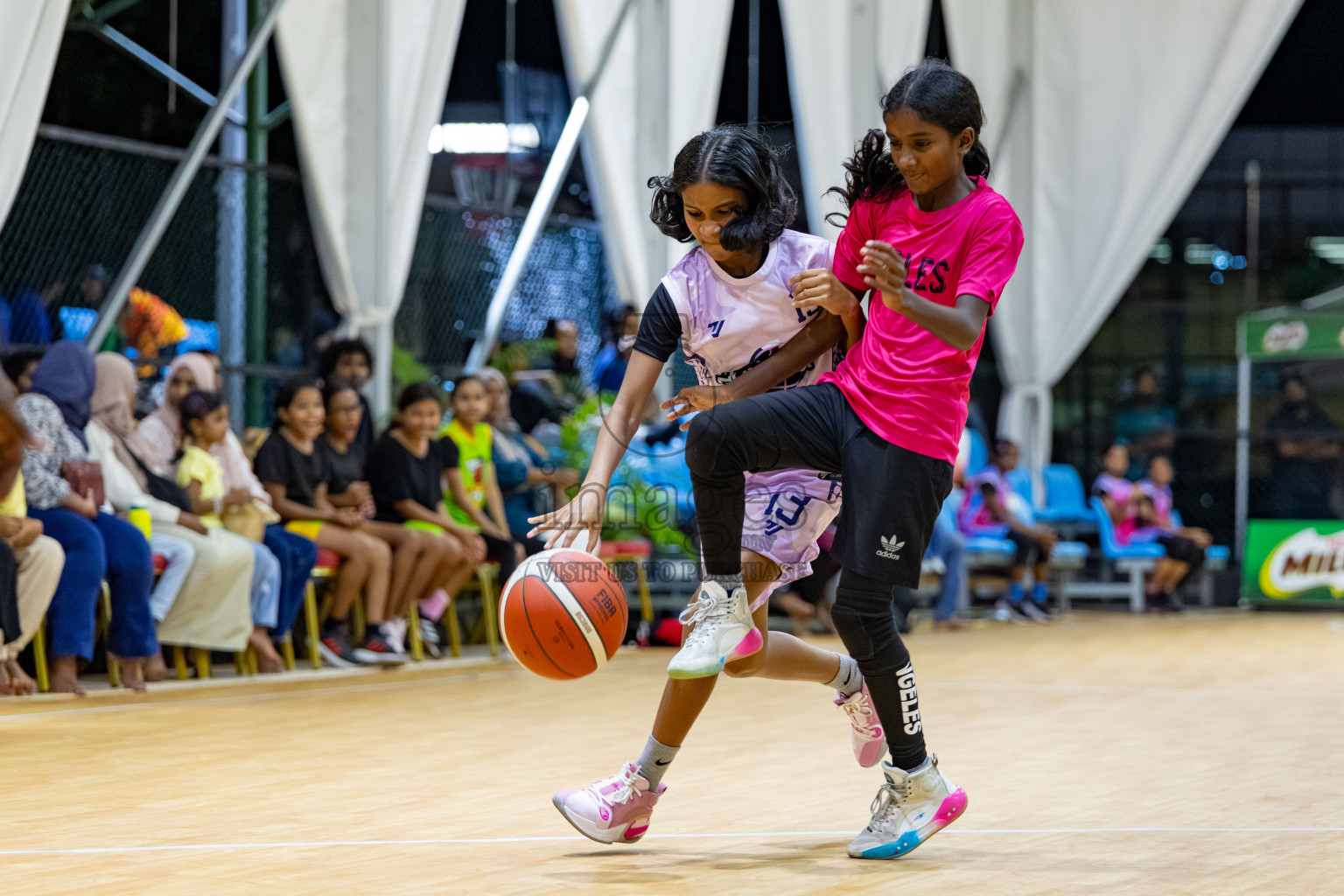 Milo 5 x 5 Junior Challenge 2025 - Basketball tournament held in Basketball Training Center, Male', Maldives on Thursday, 09th October 2025. 
Photo by: Hassan Simah / Images.mv