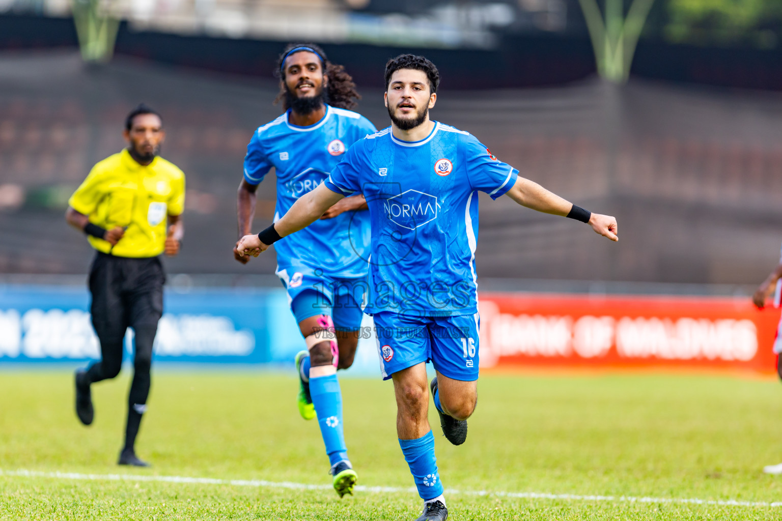 Masodi SC vs Tent SC in the Semi Final of Second Division 2023 in Male' Maldives on Sunday, 11th February 2023. Photos: Nausham Waheed / images.mv