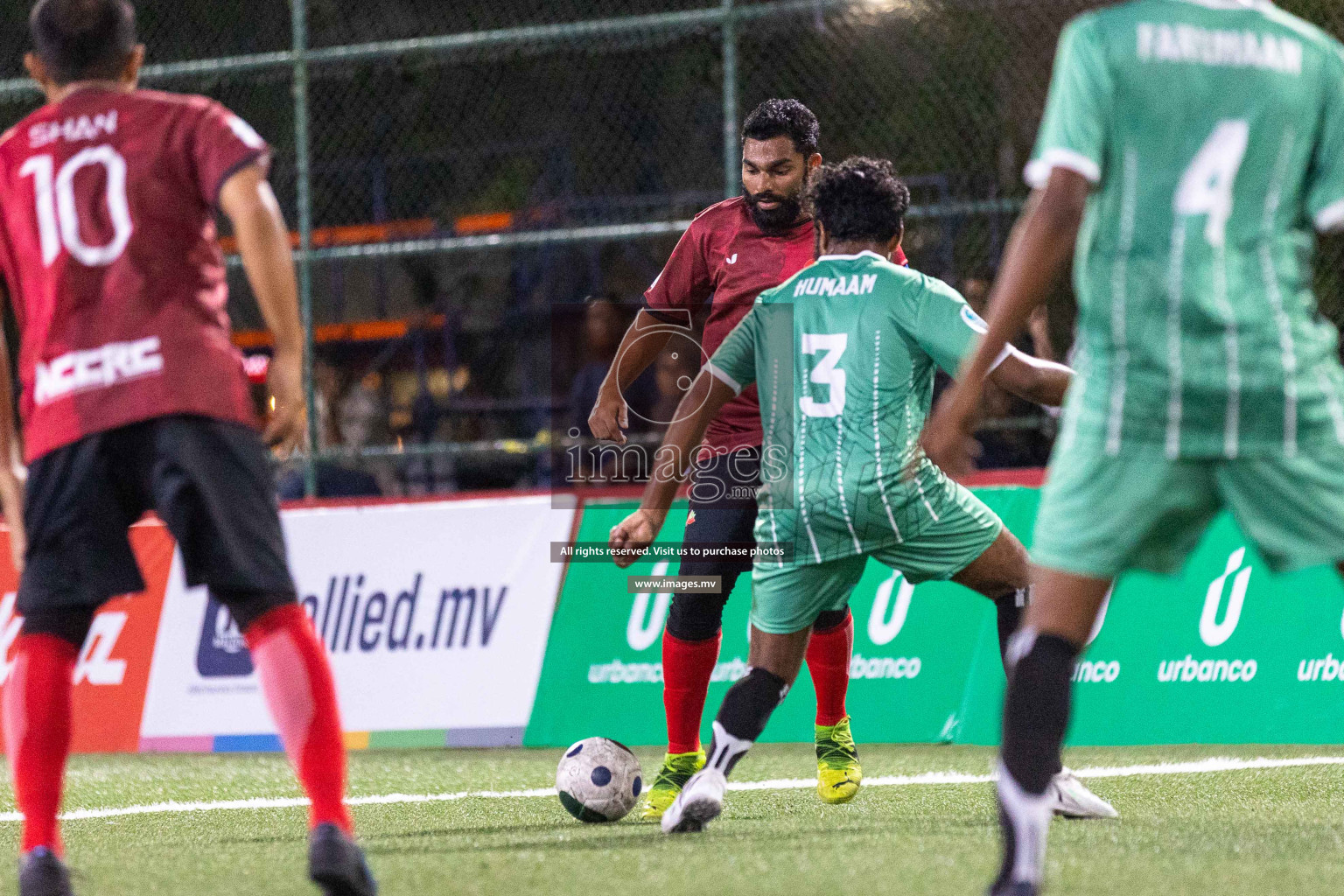 ACC RC vs CLUB MYS in Club Maldives Cup Classic 2023 held in Hulhumale, Maldives, on Tuesday, 01st August 2023 Photos: Ismail Thoriq / images.mv