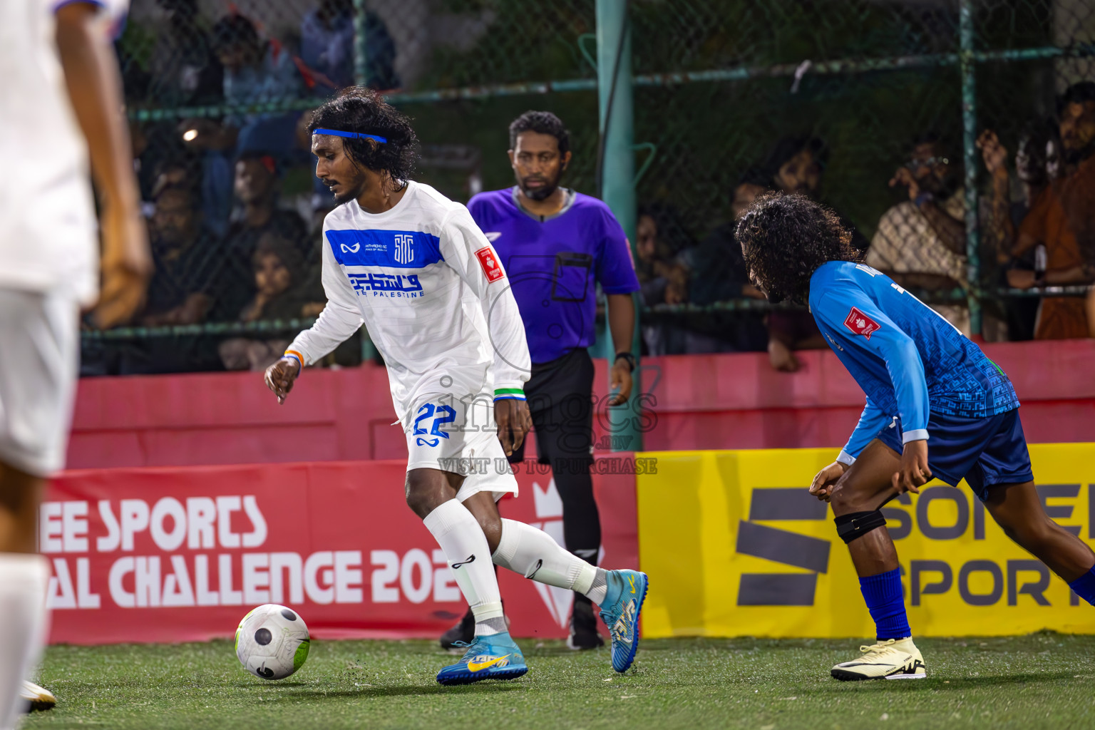 S Hithadhoo vs GA Gemanafushi in Zone Round on Day 30 of Golden Futsal Challenge 2024, held on Tuesday , 14th February 2024 in Hulhumale', Maldives
Photos: Ismail Thoriq / images.mv