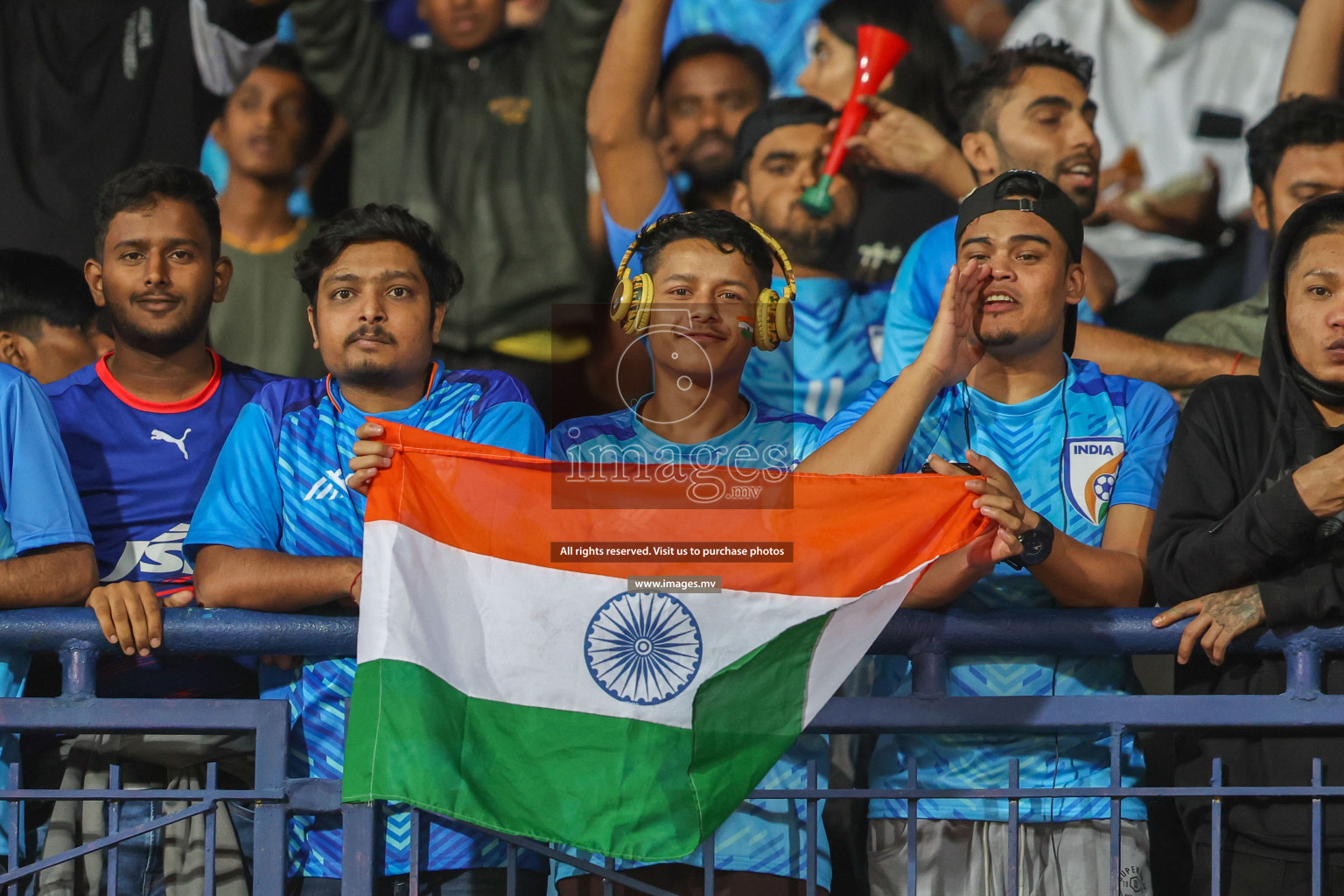 Kuwait vs India in the Final of SAFF Championship 2023 held in Sree Kanteerava Stadium, Bengaluru, India, on Tuesday, 4th July 2023. Photos: Nausham Waheed / images.mv