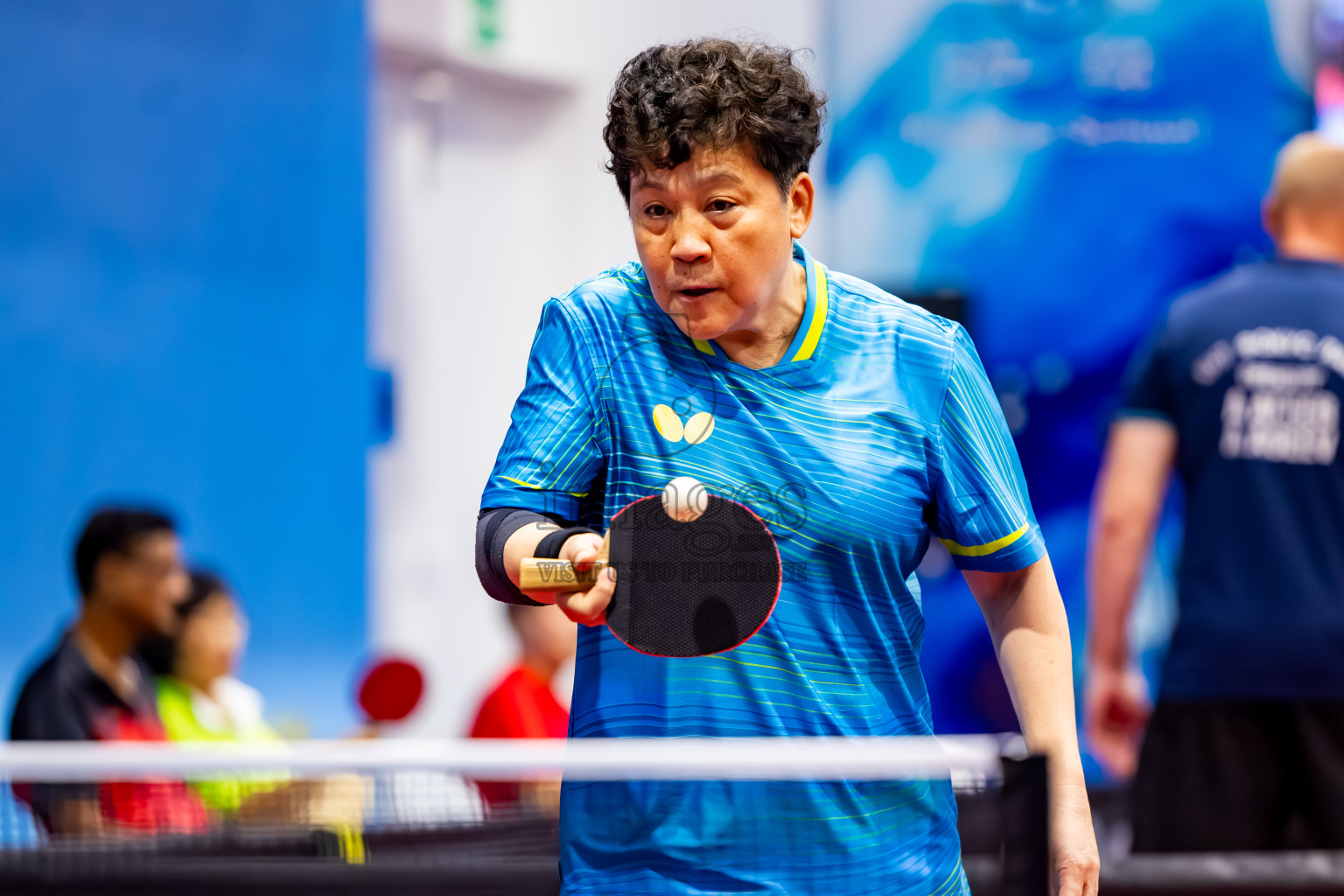 Day 3 of 1st Thoddoo Masters Table Tennis Tournament was held on Saturday, 23rd August 2025 in AA Thoddoo, Maldives. Photos: Nausham Waheed / images.mv
