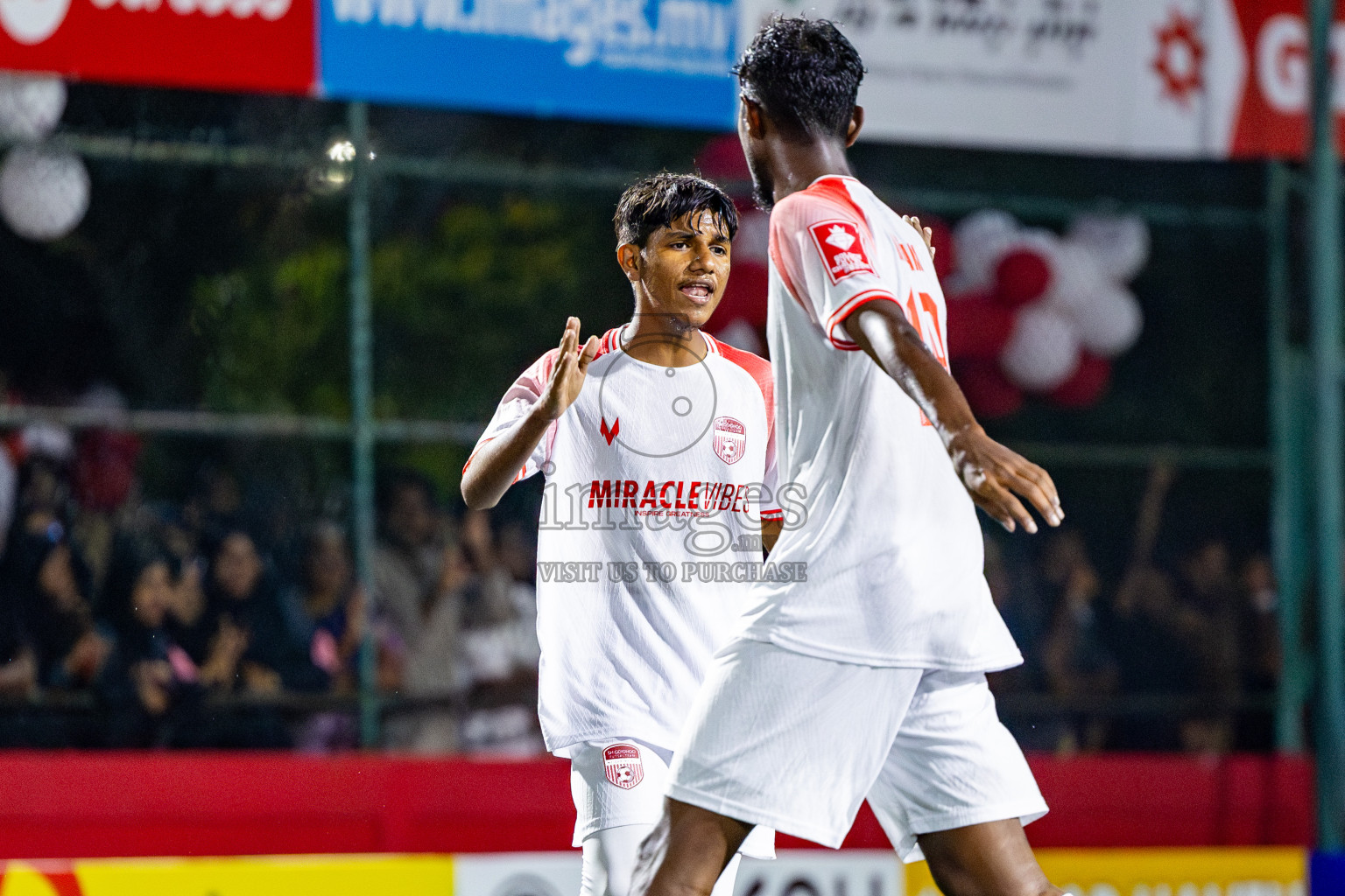 Sh Narudhoo vs Sh Goidhoo in Day 11 of Golden Futsal Challenge 2025 was held on Wednesday, 15th January 2025, in Hulhumale', Maldives Photos: Nausham Waheed / images.mv