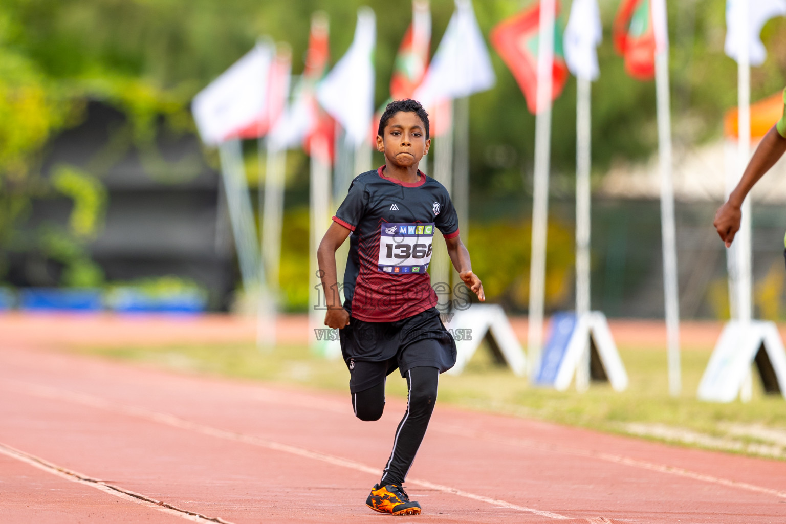 Day 2 of MWSC Interschool Athletics Championships 2024 held in Hulhumale Running Track, Hulhumale, Maldives on Sunday, 10th November 2024. Photos by: Ismail Thoriq / Images.mv