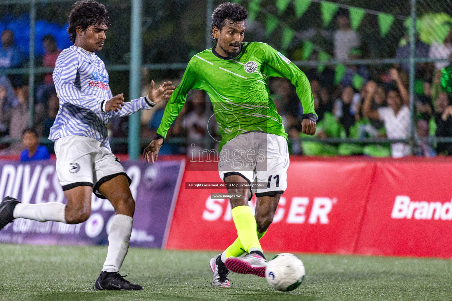 DJA vs TRC in Semi Final of Club Maldives Cup 2023 Classic held in Hulhumale, Maldives, on Tuesday, 15th August 2023 Photos: Nausham Waheed, Ismail Thoriq / images.mv