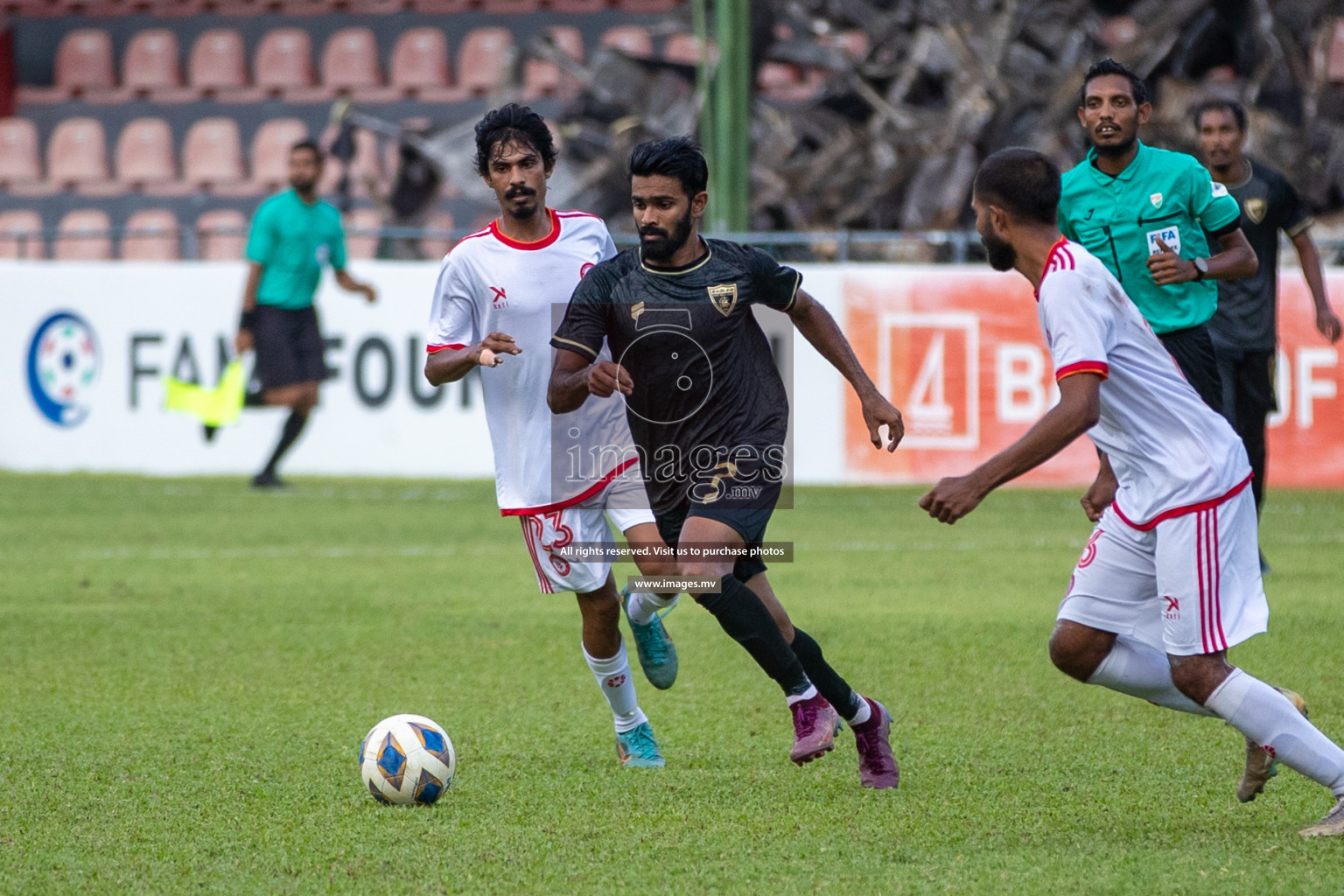 President's Cup 2023 Semi Final - Club eagles vs Buru sports, held in National Football Stadium, Male', Maldives Photos: Nausham/ Images.mv