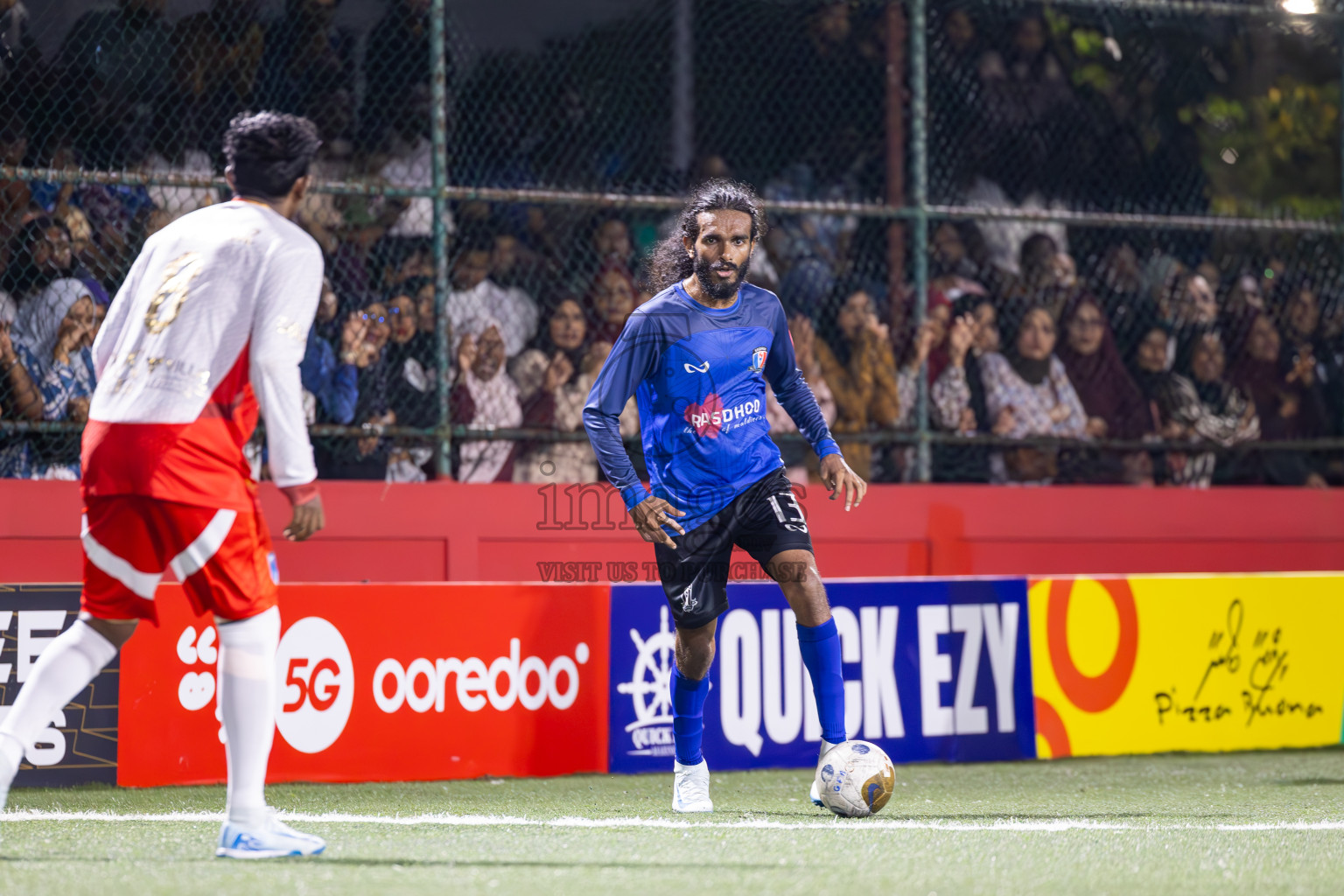 AA Mathiveri vs AA Rasdhoo in Day 15 of Golden Futsal Challenge 2025 was held on Sunday, 19th January 2025, in Hulhumale', Maldives. Photos: Ismail Thoriq / images.mv