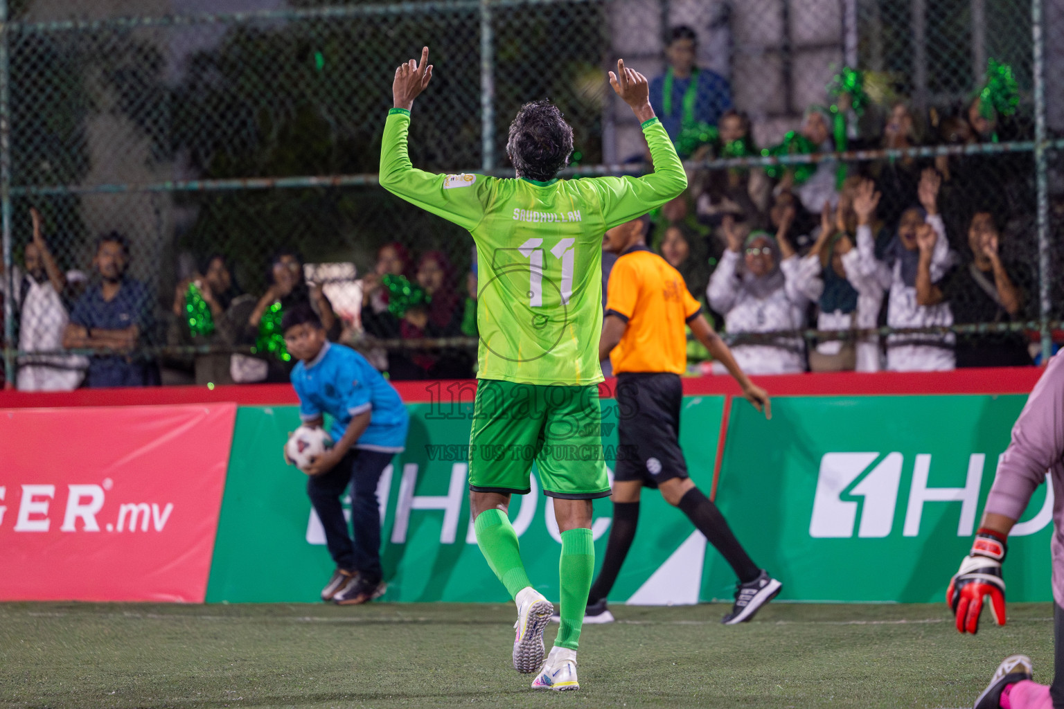 Team DJA VS Trade Club in Club Maldives Classic 2024 held in Rehendi Futsal Ground, Hulhumale', Maldives on Saturday, 14th September 2024. 
Photos: Hassan Simah / images.mv