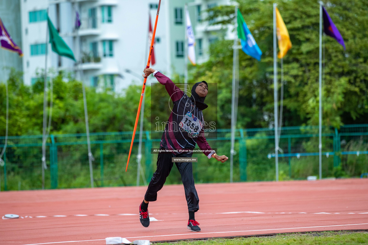 Day three of Inter School Athletics Championship 2023 was held at Hulhumale' Running Track at Hulhumale', Maldives on Tuesday, 16th May 2023. Photos: Nausham Waheed / images.mv