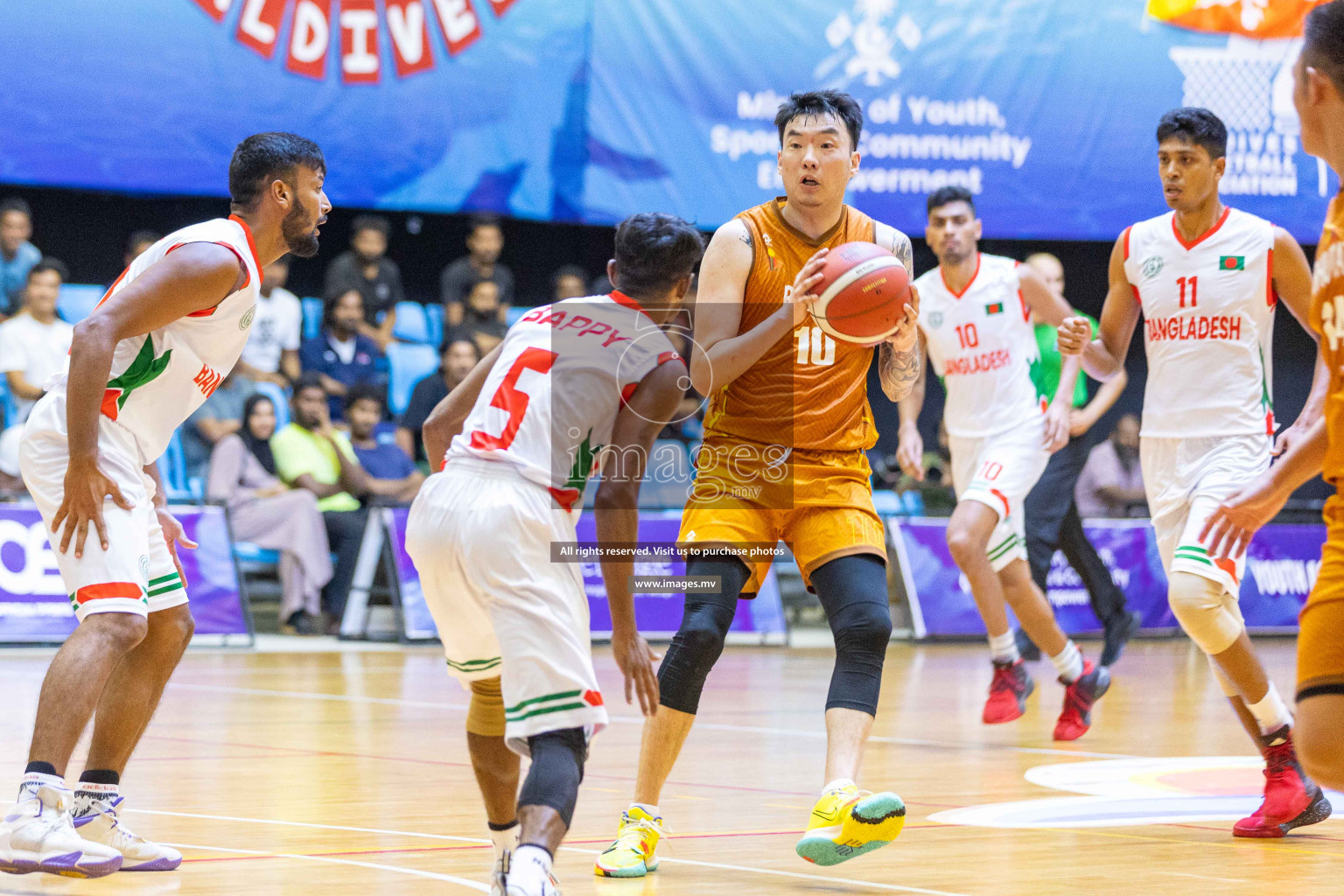 Bangladesh vs Bhutan in the final of Five Nation Championship 2023 was held in Social Center, Male', Maldives on Thursday, 22nd June 2023. Photos: Ismail Thoriq / images.mv