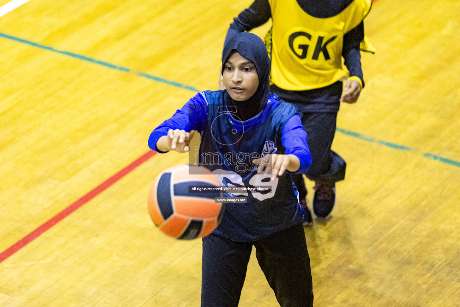 24th Interschool Netball Tournament 2023 was held in Social Center, Male', Maldives on 27th October 2023. Photos: Nausham Waheed / images.mv