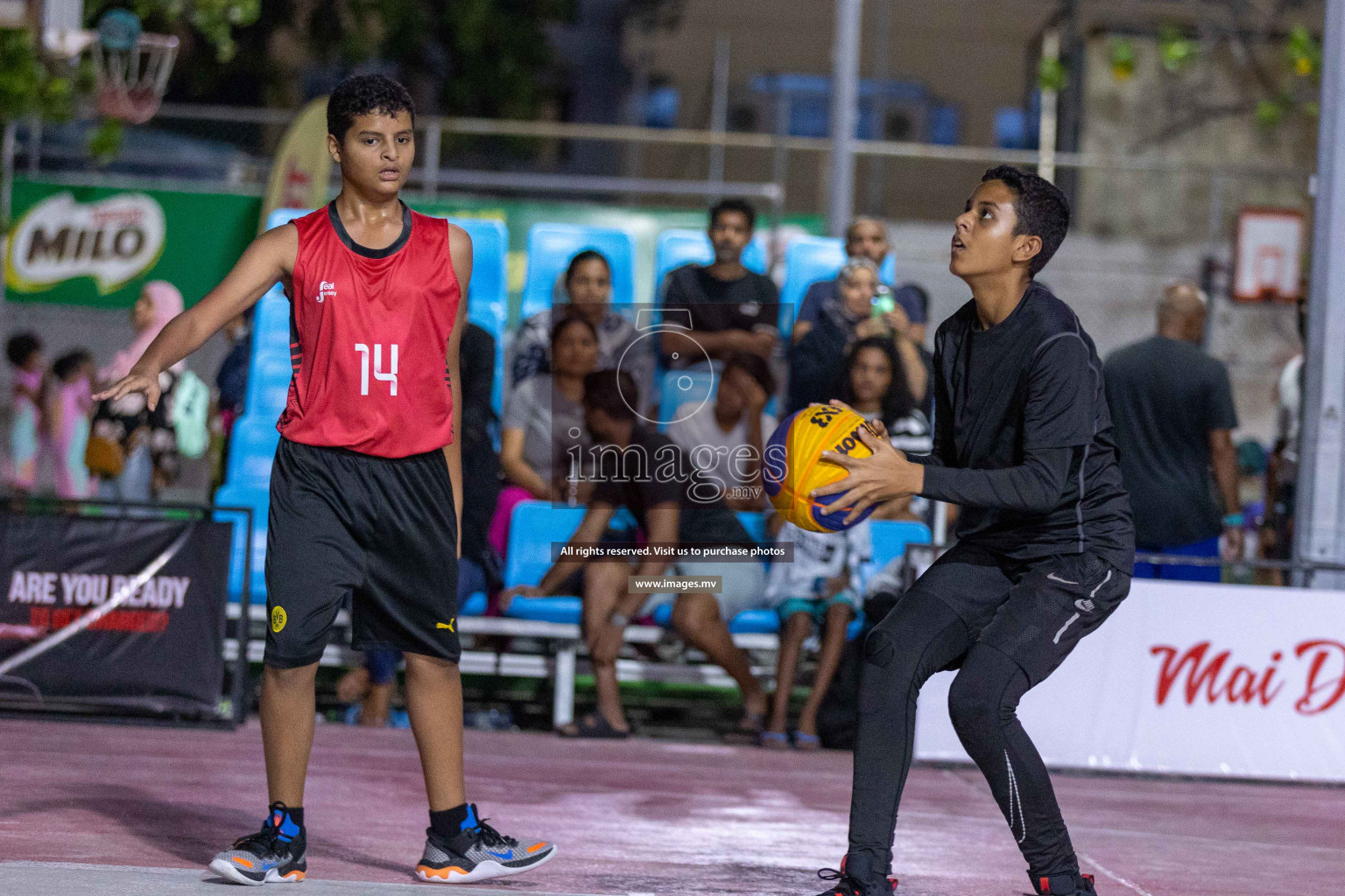 Day4 of Slamdunk by Sosal on 15th April 2023 held in Male'. Photos: Ismail Thoriq / images.mv