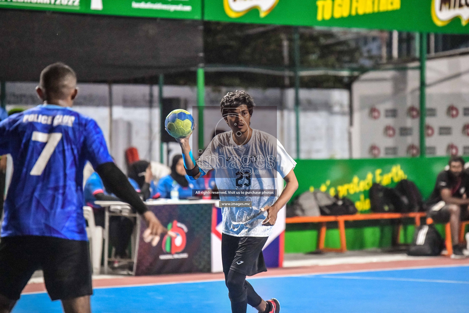 Day 12 of Milo 6th Inter Office Handball Tournament 2022 - Photos by Nausham Waheed