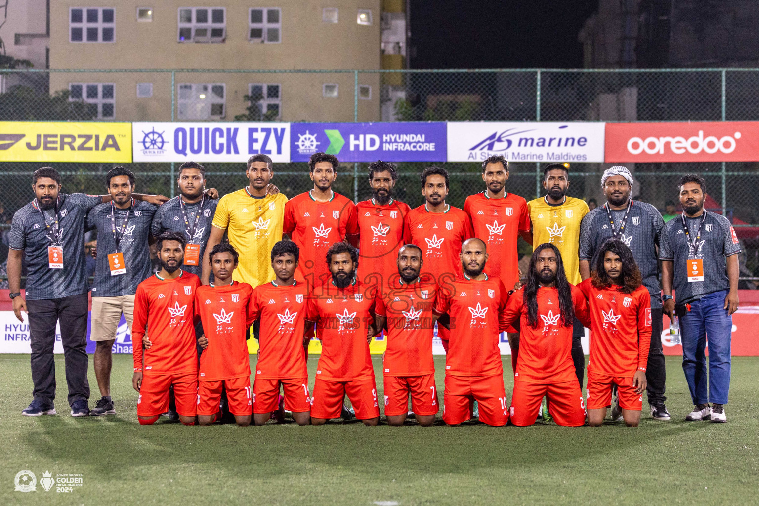 HA Kelaa vs HA Baarah in Day 1 of Golden Futsal Challenge 2024 was held on Monday, 15th January 2024, in Hulhumale', Maldives Photos: Ismail Thoriq / images.mv