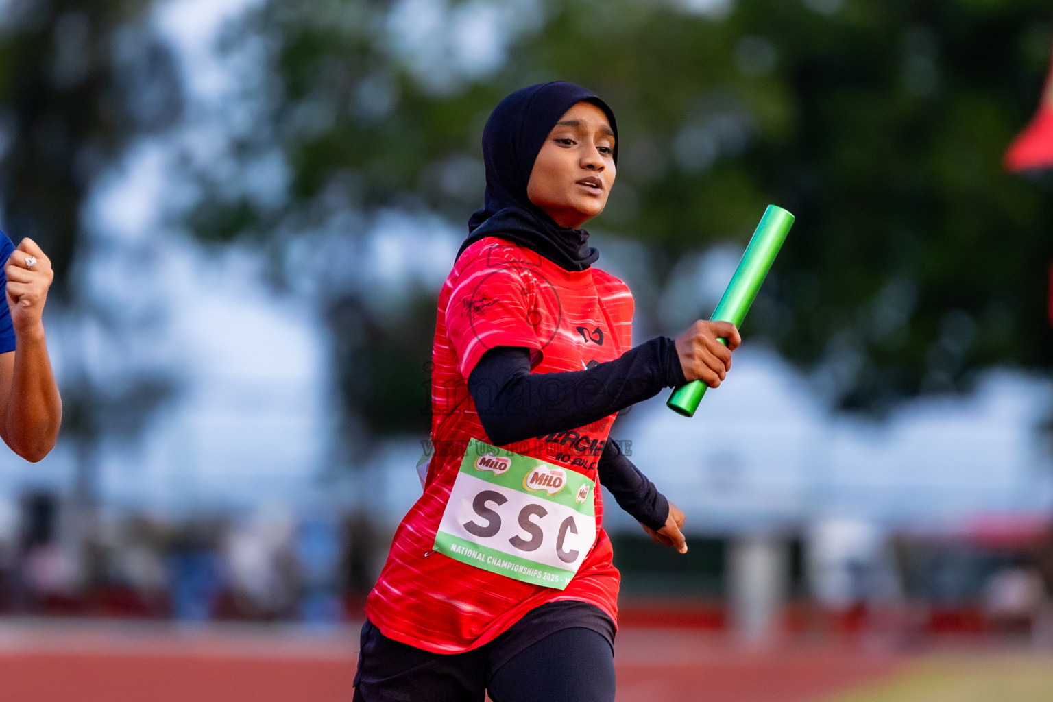Day 1 of National Athletics Championship 2025 was held at Ekuveni Running Ground in Male', Maldives on Thursday, 14th August 2025. Photos: Nausham Waheed / images.mv