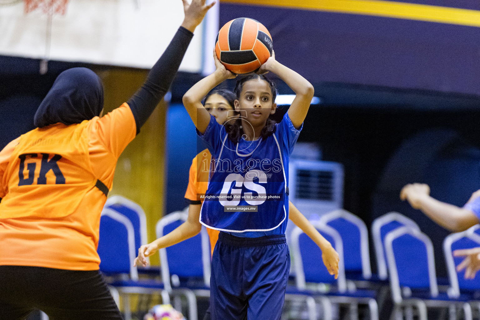 24th Interschool Netball Tournament 2023 was held in Social Center, Male', Maldives on 27th October 2023. Photos: Nausham Waheed / images.mv