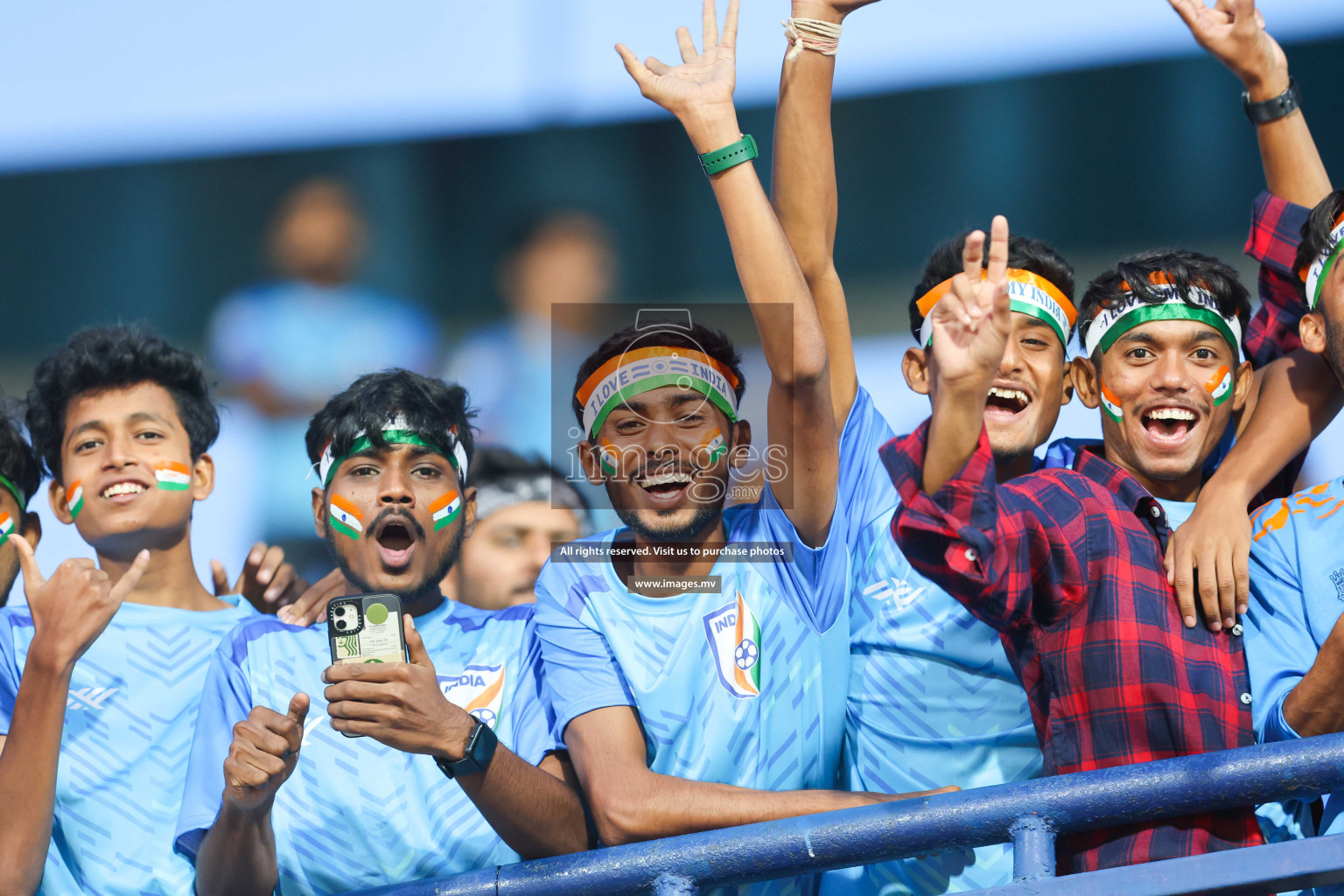 Kuwait vs India in the Final of SAFF Championship 2023 held in Sree Kanteerava Stadium, Bengaluru, India, on Tuesday, 4th July 2023. Photos: Hassan Simah / images.mv