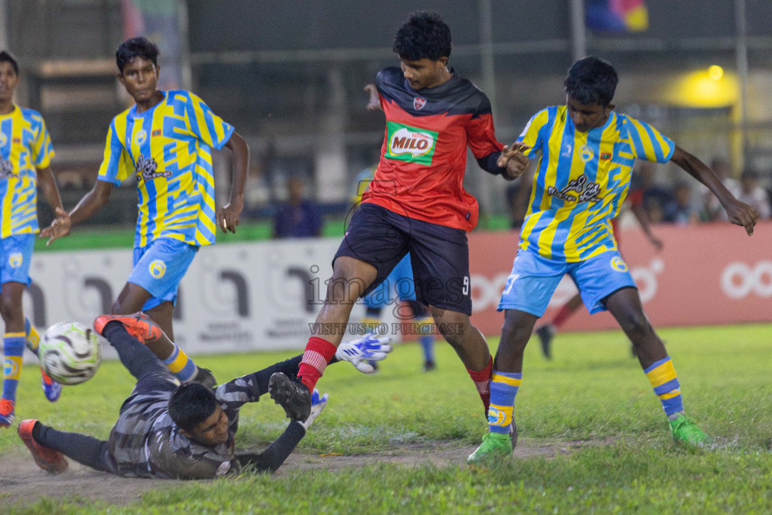 TC vs Valencia  (U14) in Day 5 of Dhivehi Youth League 2024 held at Henveiru Stadium on Friday 29th November 2024. Photos: Shuu Abdul Sattar/ Images.mv