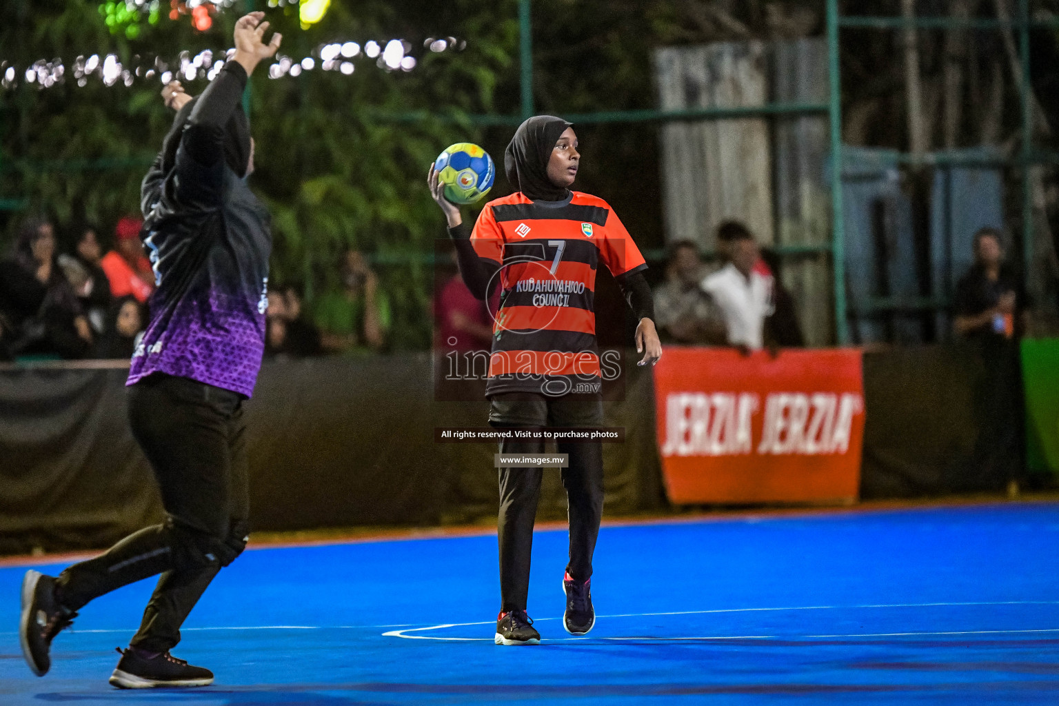 Milo 9th Handball Maldives Championship 2022 Day 7 held in Male', Maldives on 23rd October 2022 Photos By: Nausham Waheed /images.mv