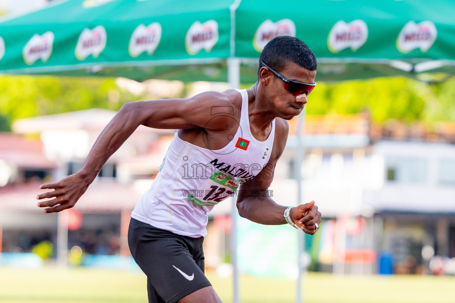 Day 3 of 12th Milo Association Championships was held in Ekuveni Track at Male', Maldives on Saturday, 26th April 2025. Photos: Nausham Waheed / images.mv