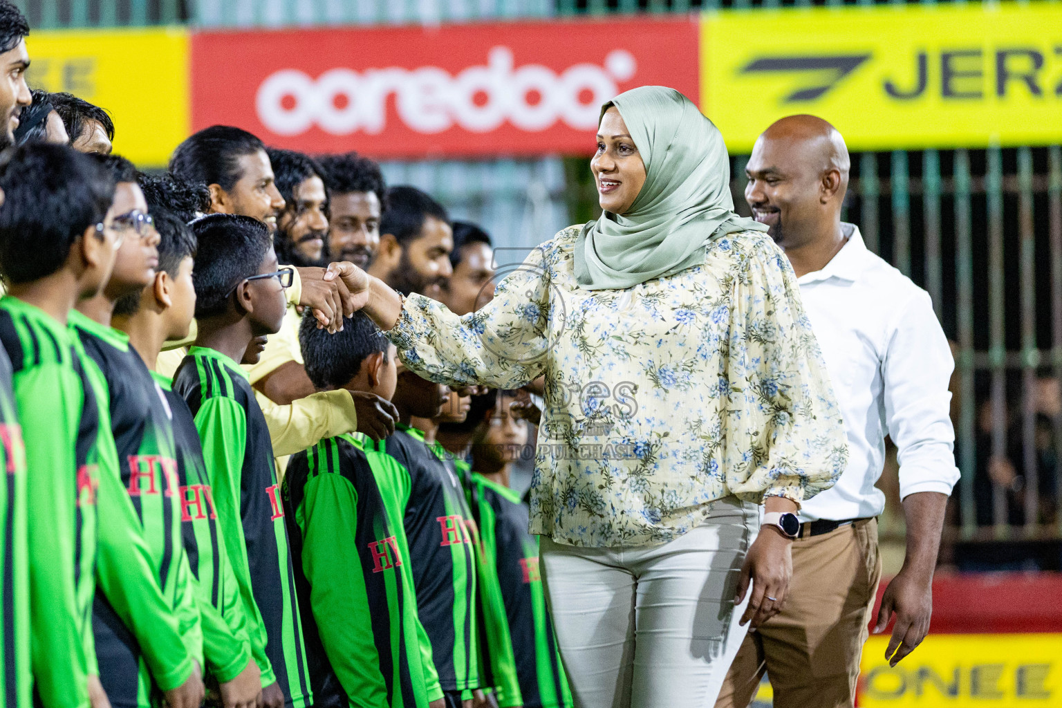 Opening of Golden Futsal Challenge 2024 with Charity Shield Match between L.Gan vs Th. Thimarafushi was held on Sunday, 14th January 2024, in Hulhumale', Maldives Photos: Nausham Waheed / images.mv