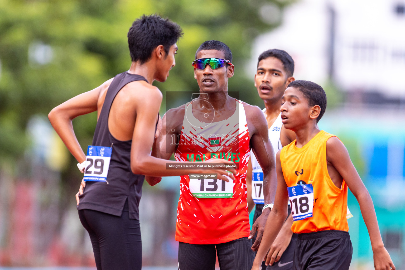 Day 2 of National Athletics Championship 2023 was held in Ekuveni Track at Male', Maldives on Friday, 24th November 2023. Photos: Nausham Waheed / images.mv