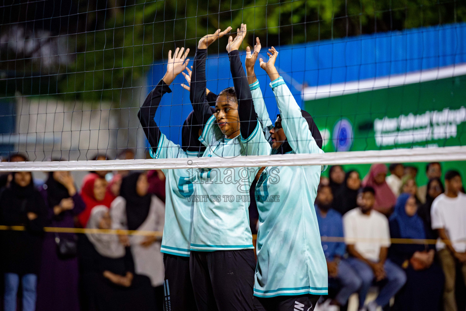 U19 Male and Atoll Girl's Finals in Day 9 of Interschool Volleyball Tournament 2024 was held in ABC Court at Male', Maldives on Saturday, 30th November 2024. Photos: Hassan Simah / images.mv