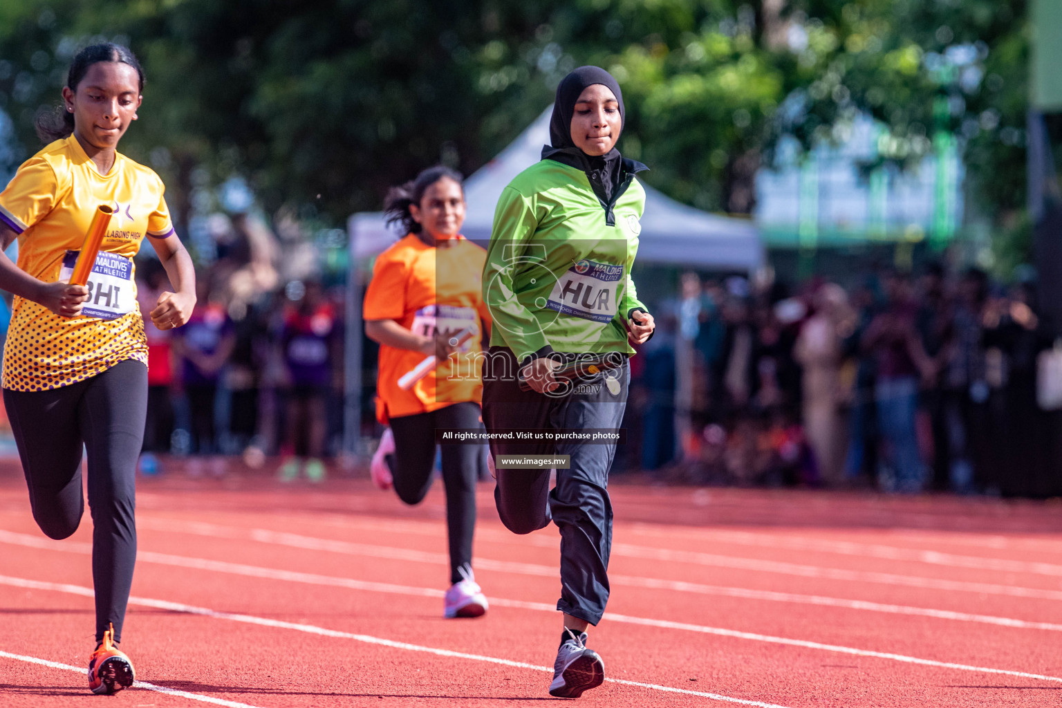 Day 3 of Inter-School Athletics Championship held in Male', Maldives on 25th May 2022. Photos by: Nausham Waheed / images.mv