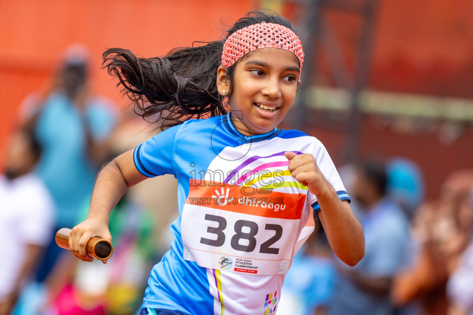 Day 6 of Inter-school Athletics Championship 2025 held in Ekuveni Synthetic Track, Male', Maldives on Sunday, 12th October 2025. Photos by: Ismail Thoriq / Images.mv