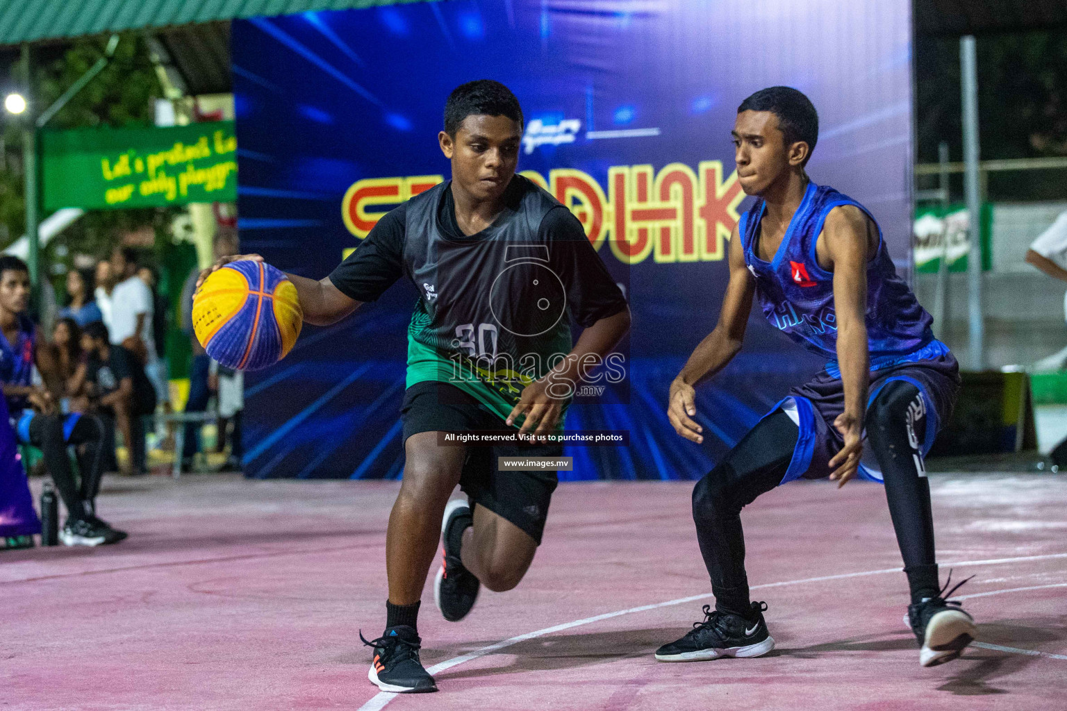 Day4 of Slamdunk by Sosal on 15th April 2023 held in Male'. Photos: Nausham waheed /images.mv