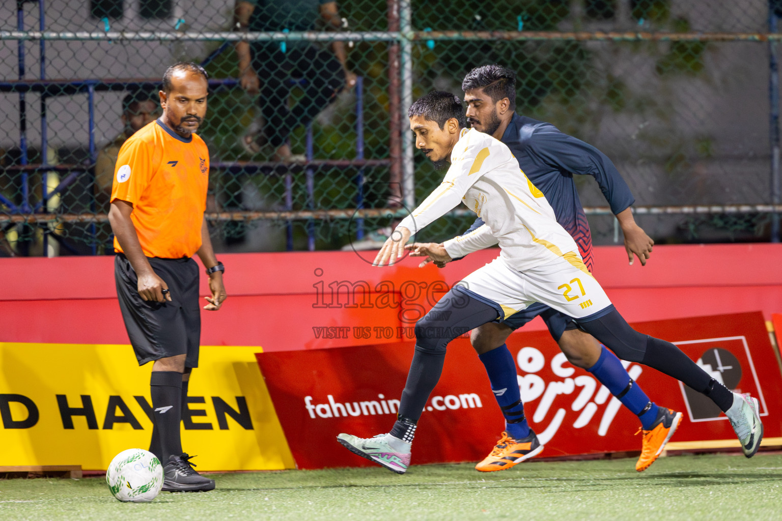 Club Apollo vs Club Hajj in Day 6 of Office League 2025 was held on Monday, 21st April 2025 in Hulhumale', Maldives. Photos: Ismail Thoriq / images.mv