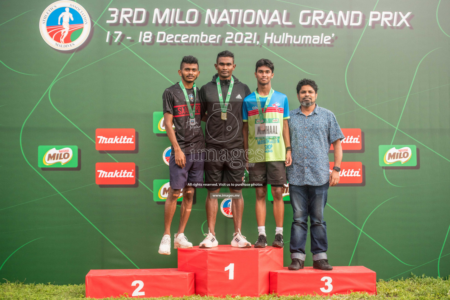 Day 1 of 3rd Milo National Grand Prix 2021 held on 17 December 2021 in Hulhumale', Maldives