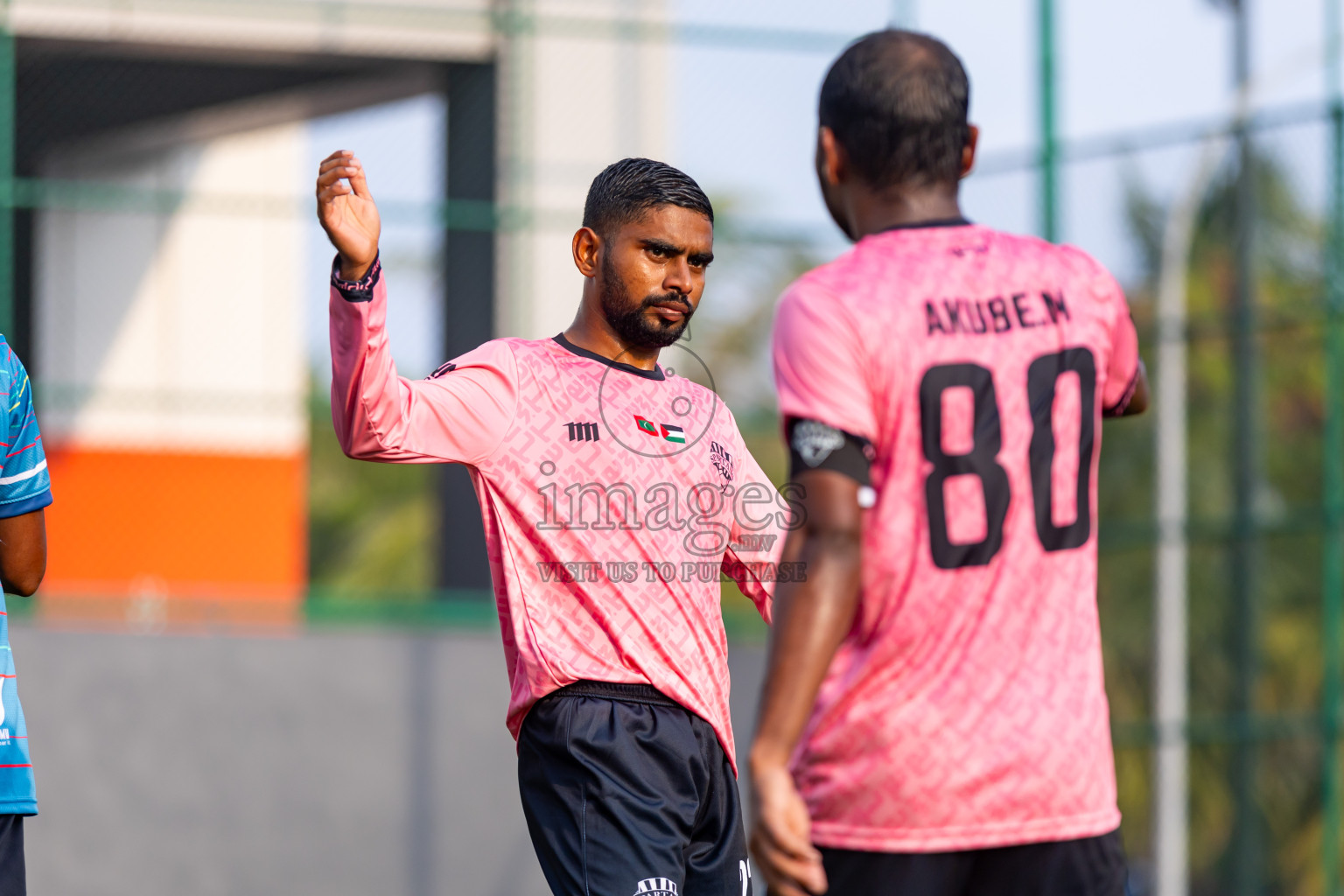 Spartans vs BG New Generation in Day 1 of BG Futsal Challenge 2024 was held on Thursday, 12th March 2024, in Male', Maldives Photos: Nausham Waheed / images.mv