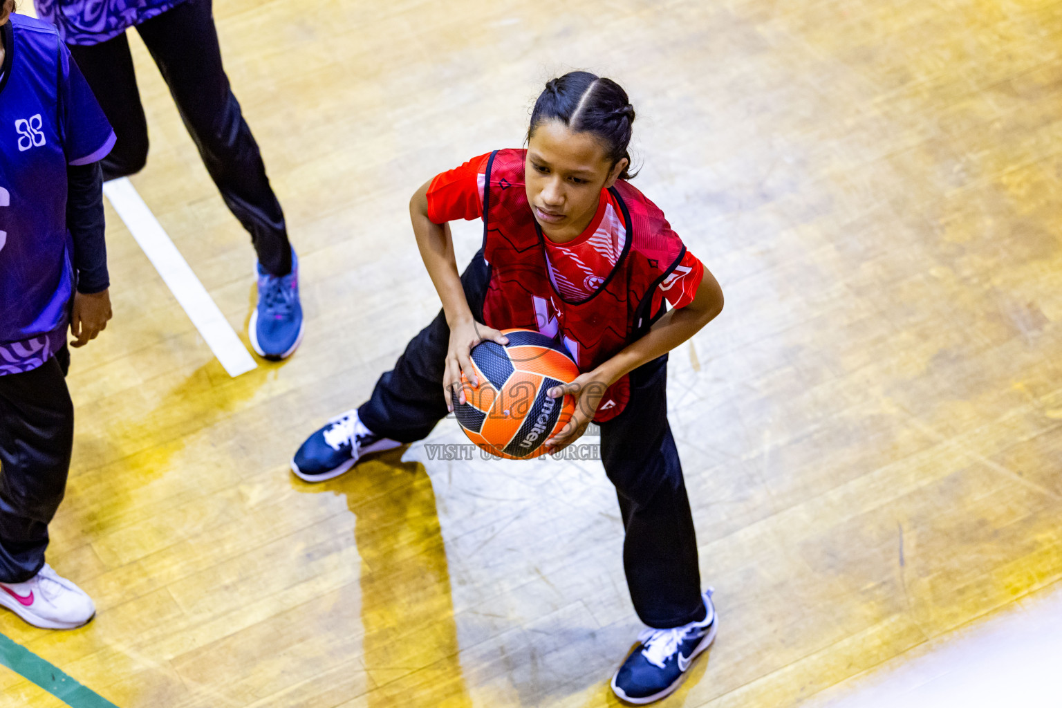 Day 2 of 25th Inter-School Netball Tournament was held in Social Center at Male', Maldives on Saturday, 10th August 2024. Photos: Nausham Waheed / images.mv