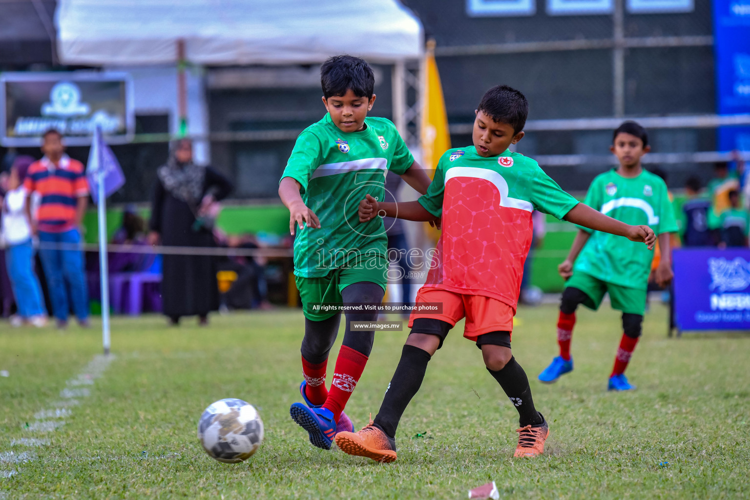 Day 2 of Milo Kids Football Fiesta 2022 was held in Male', Maldives on 20th October 2022. Photos: Nausham Waheed/ images.mv