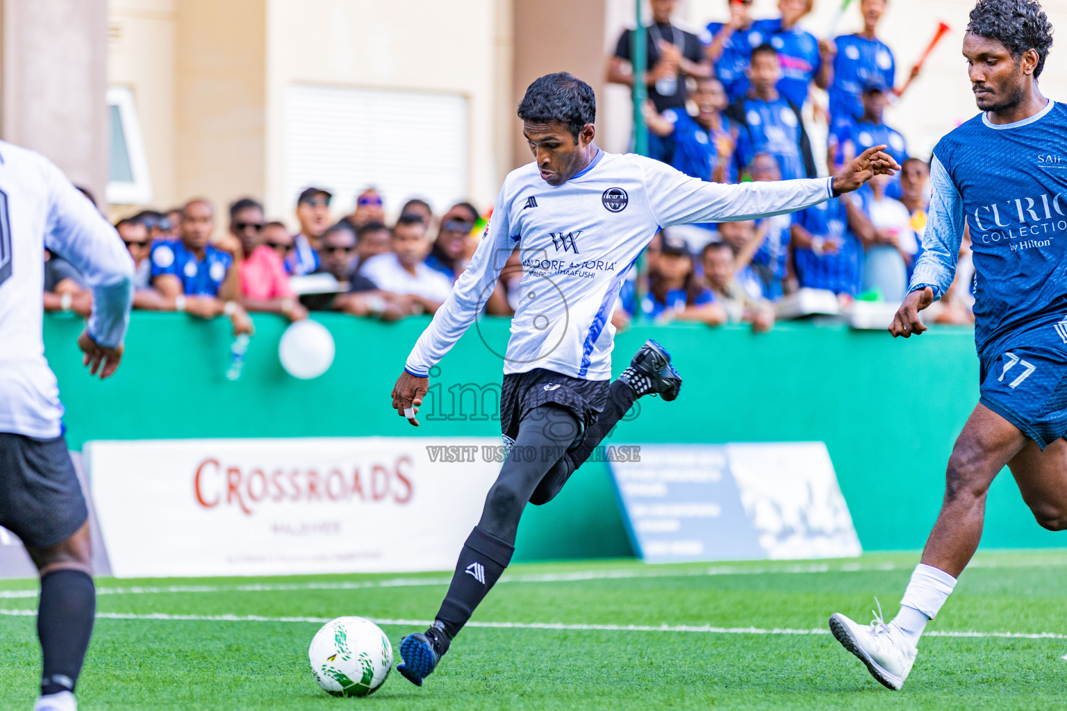 Waldorf Astoria vs SAII Lagoon in Finals of Resort League 2025 (South Male Zone) was held on Sunday, 19th October 2025 in Crossroads's Maldives, Photos: Areef Adam / images.mv