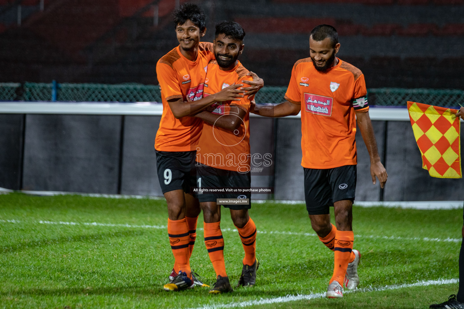 Club Eagles vs Da Grande SC in Dhiraagu Dhivehi Premier League held in Male', Maldives on 20th October 2019 Photos: Hassan Simah/images.mv