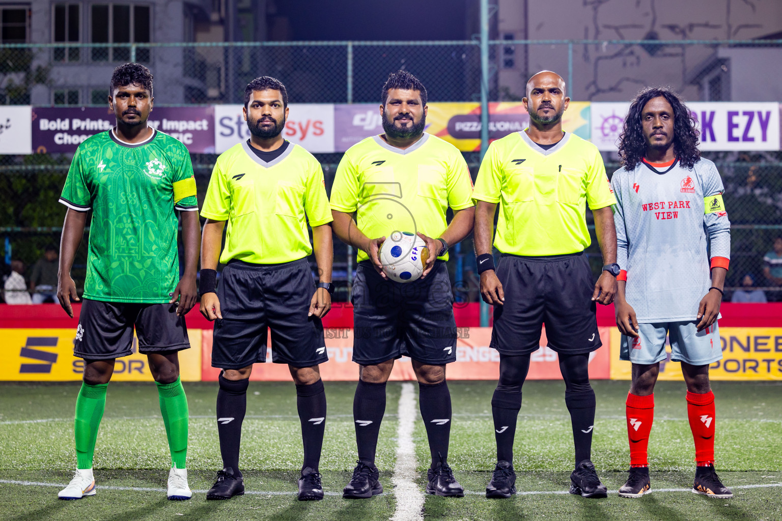 L Mundoo VS L Kalaidhoo in Day 8 of Golden Futsal Challenge 2025 was held on Sunday, 12th January 2025, in Hulhumale', Maldives Photos: Nausham Waheed , Ismail Thoriq / images.mv