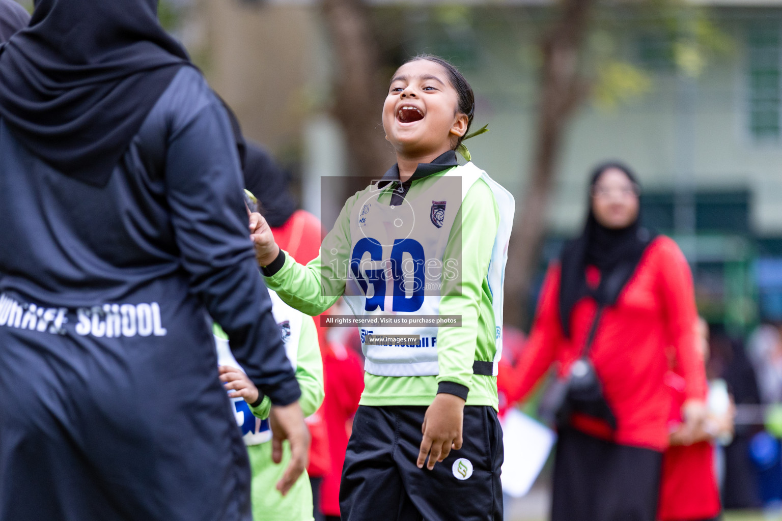 Day 1 of Nestle' Kids Netball Fiesta 2023 held in Henveyru Stadium, Male', Maldives on Thursday, 30th November 2023. Photos by Nausham Waheed / Images.mv