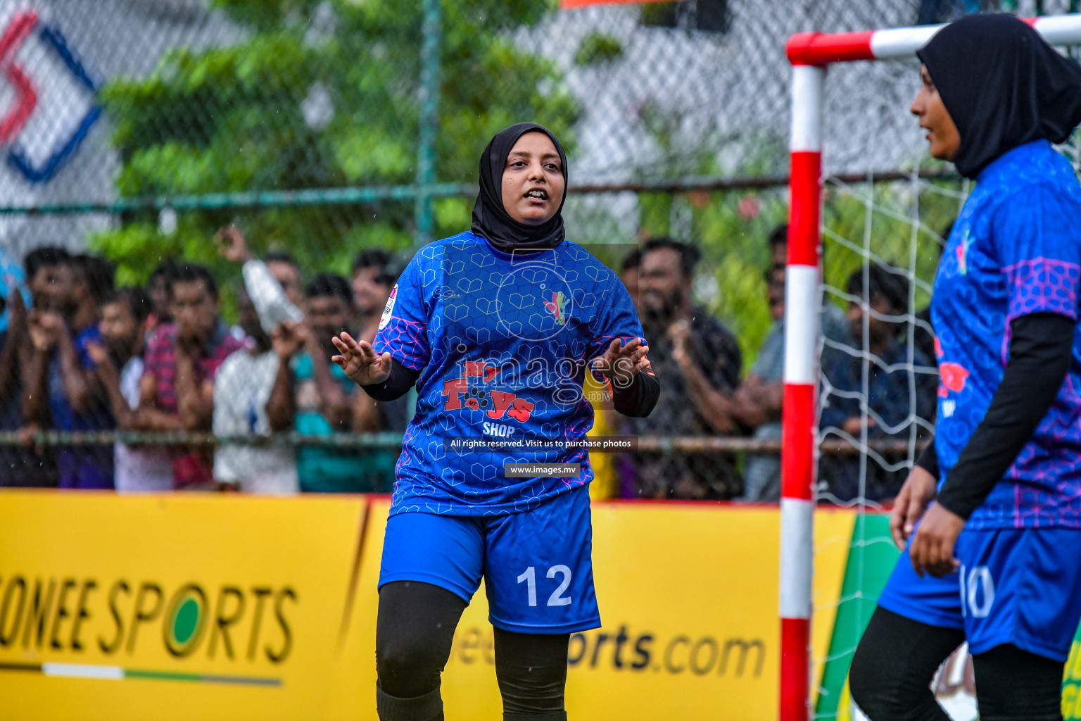 DSC vs Club MYS in Eighteen Thirty Women's Futsal Fiesta 2022 was held in Hulhumale', Maldives on Friday, 14th October 2022. Photos: Nausham Waheed / images.mv