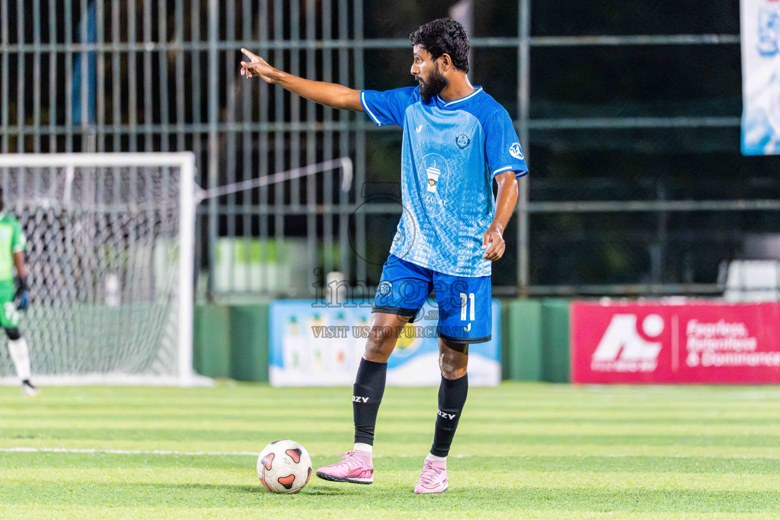 Goalhians VS Foemathi in Day 4 - Fonadhoo Youth Futsal Challenge 2025 held in Fonadhoo Futsal Stadium, L. Fonadhoo, Maldives on Wednesday, 29th October 2025 Photos: Arif Rasheed / images.mv