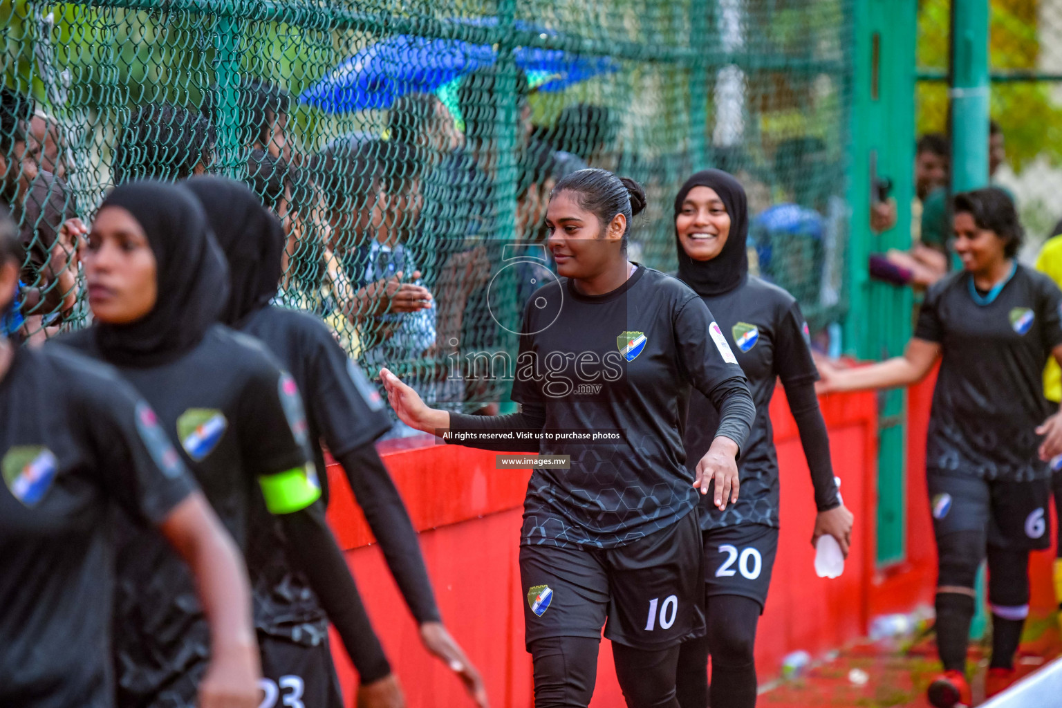 DSC vs Club MYS in Eighteen Thirty Women's Futsal Fiesta 2022 was held in Hulhumale', Maldives on Friday, 14th October 2022. Photos: Nausham Waheed / images.mv